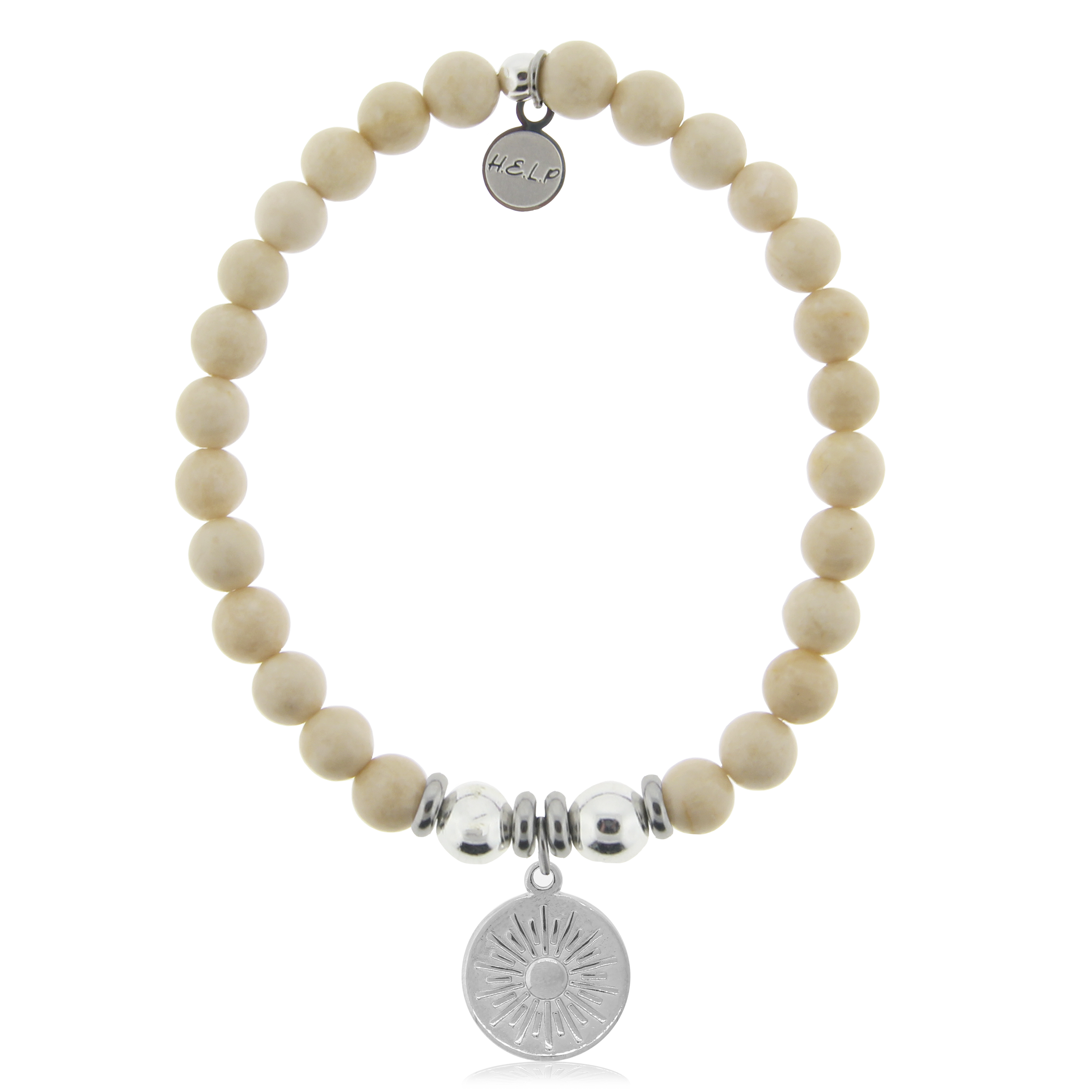 Sunny Days Charm with Riverstone Charity Bracelet